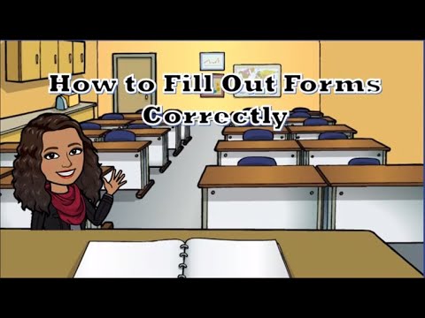 Guide to Filling Out Forms Correctly 📝
