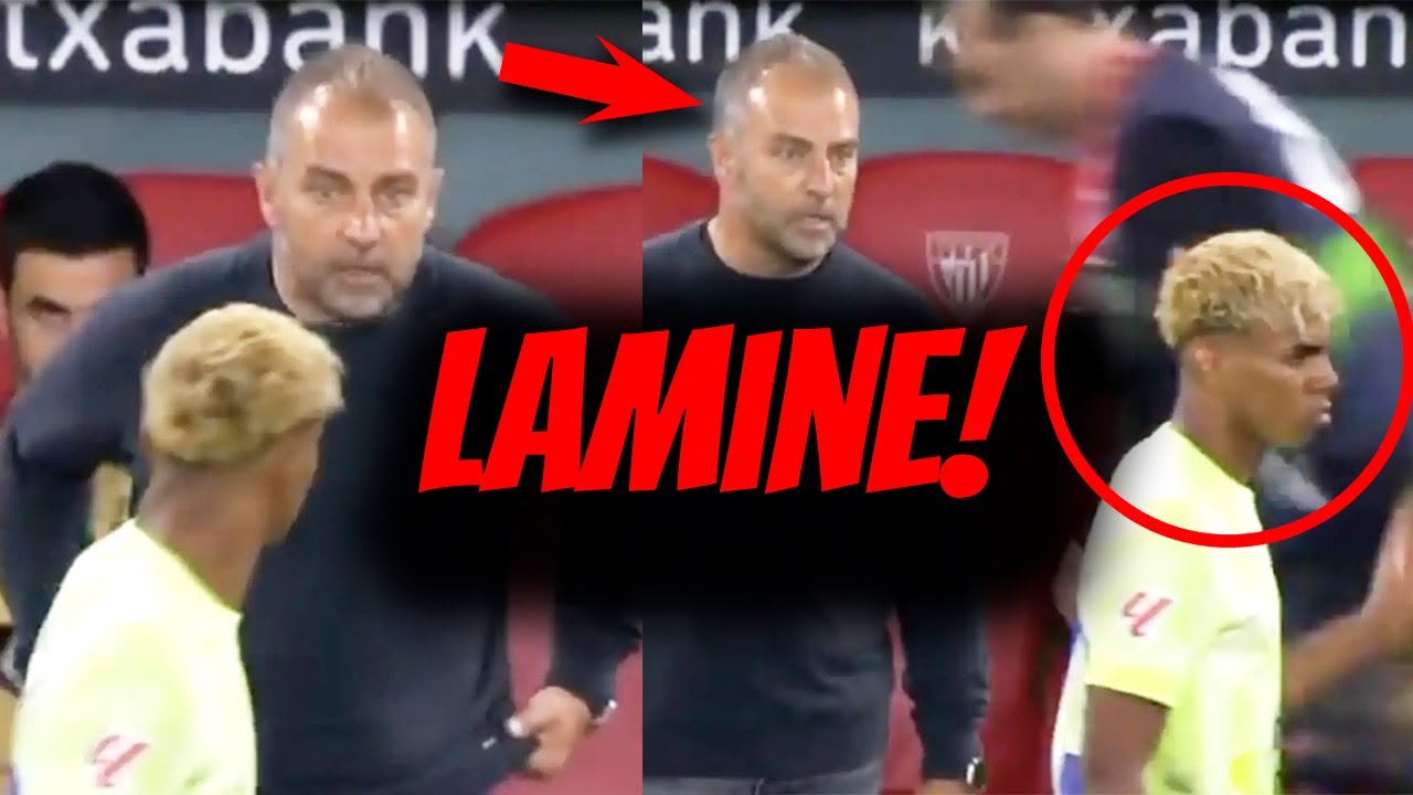 ¡ES INCREÍBLE! ¿Qué pasó entre Hansi Flick y Lamine Yamal? | Athletic - Barcelona 0:3