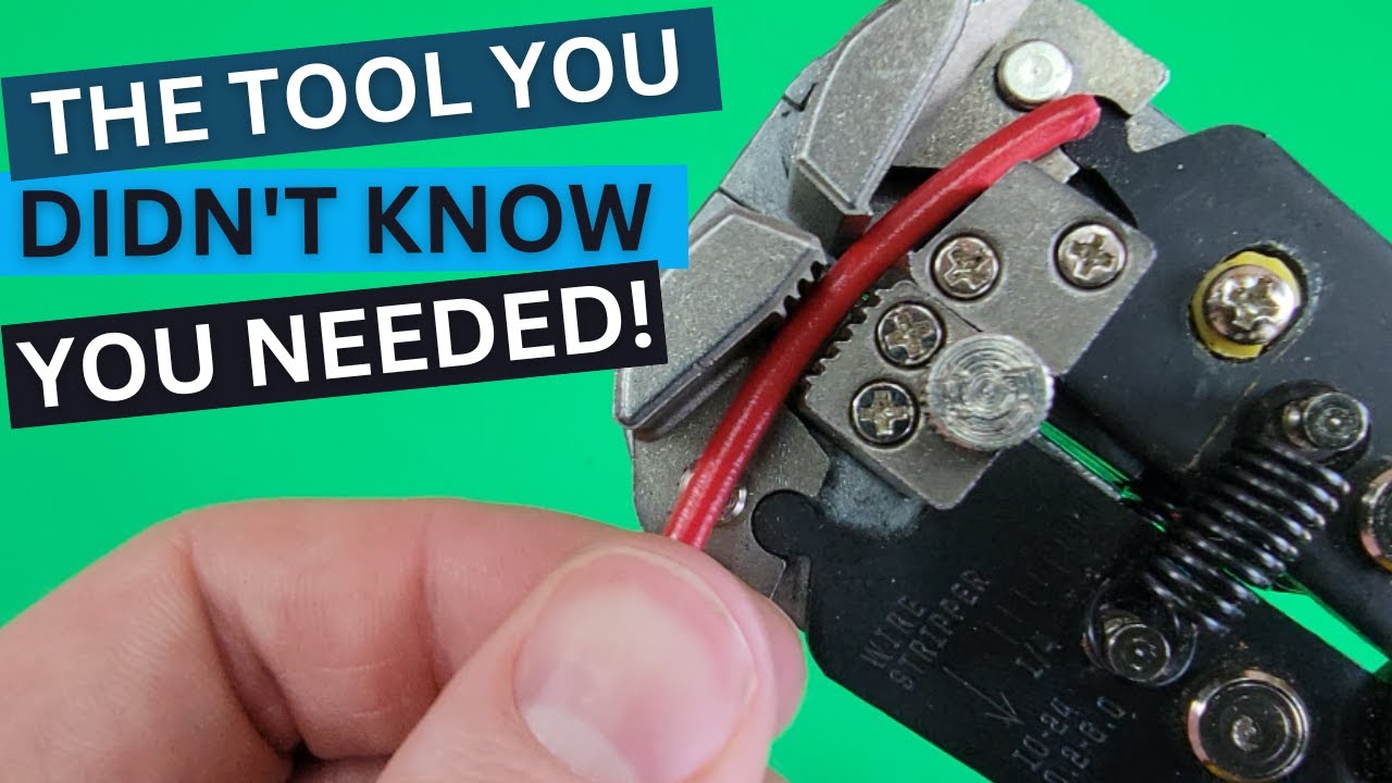Why I Swear By Self-Adjusting Wire Strippers for Easy, Precise Work 🔧