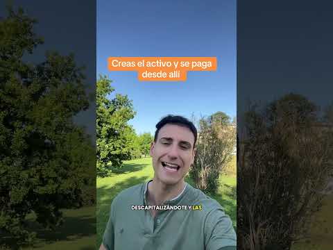 Tener activos que paguen tus pasivos