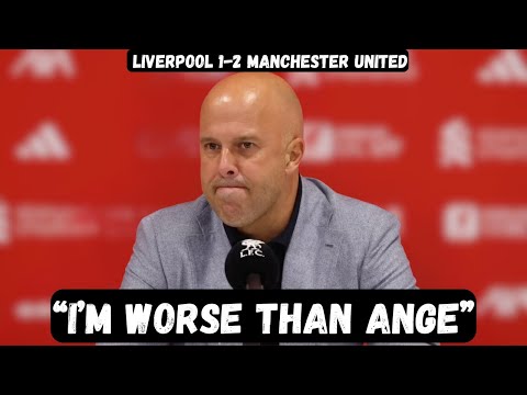 Arne Slot BLASTS Mo Salah after loss - Post Match Interview - Liverpool 1-2 Manchester United
