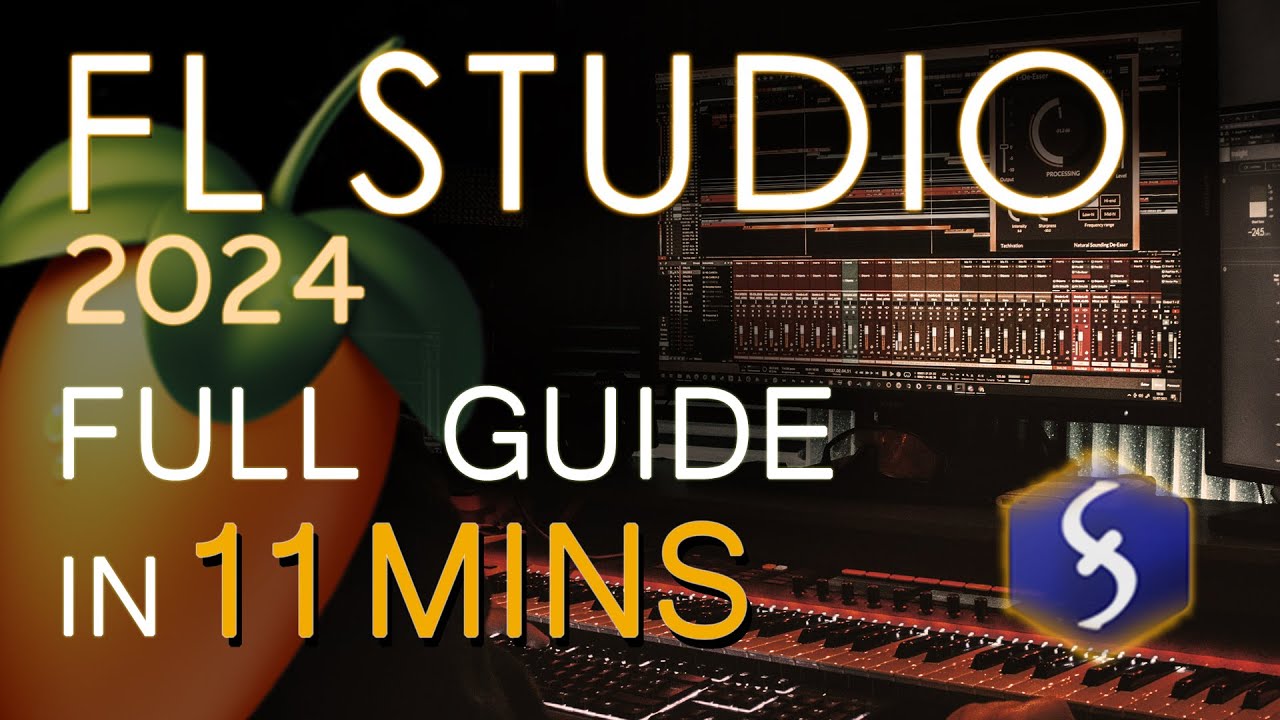 FL Studio 2024 Beginner Tutorial in 11 Minutes 🎶