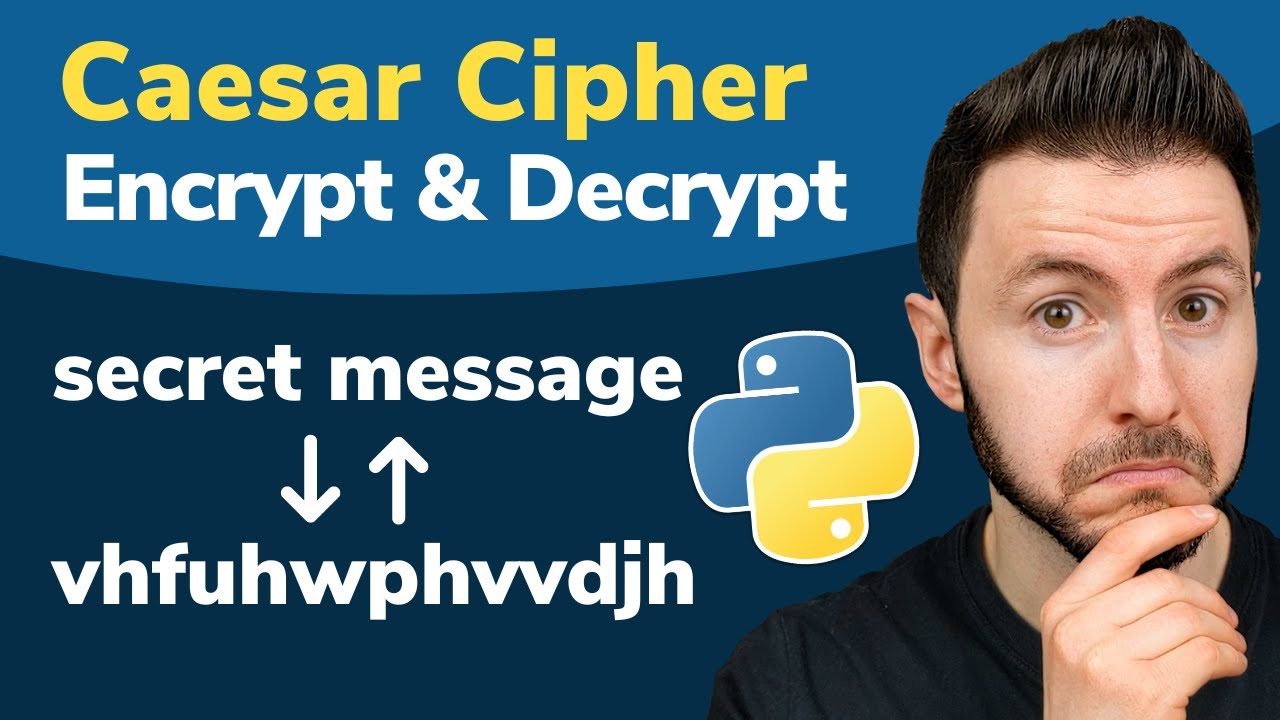 Learn How to Build a Caesar Cipher in Python | Easy Encryption & Decryption Guide 🔐