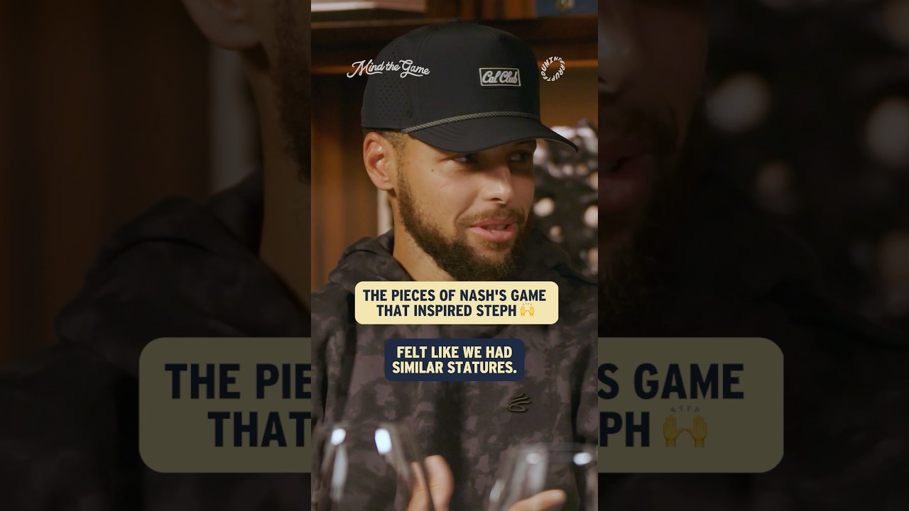Steph's tipping his cap to Steve Nash for how he revolutionized the game 🔥 #stephcurry #stevenash