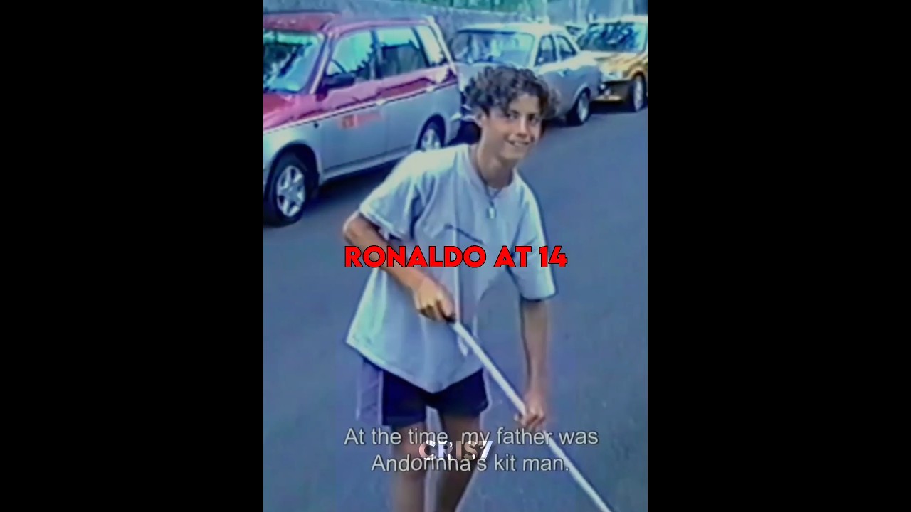 Ronaldo at 14: A Unique Start ⚽