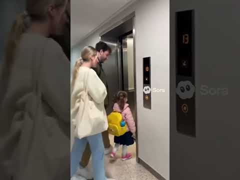 When Dad Almost Didn’t Make It! 😂 But Korean Elevators Got His Back 🇰🇷