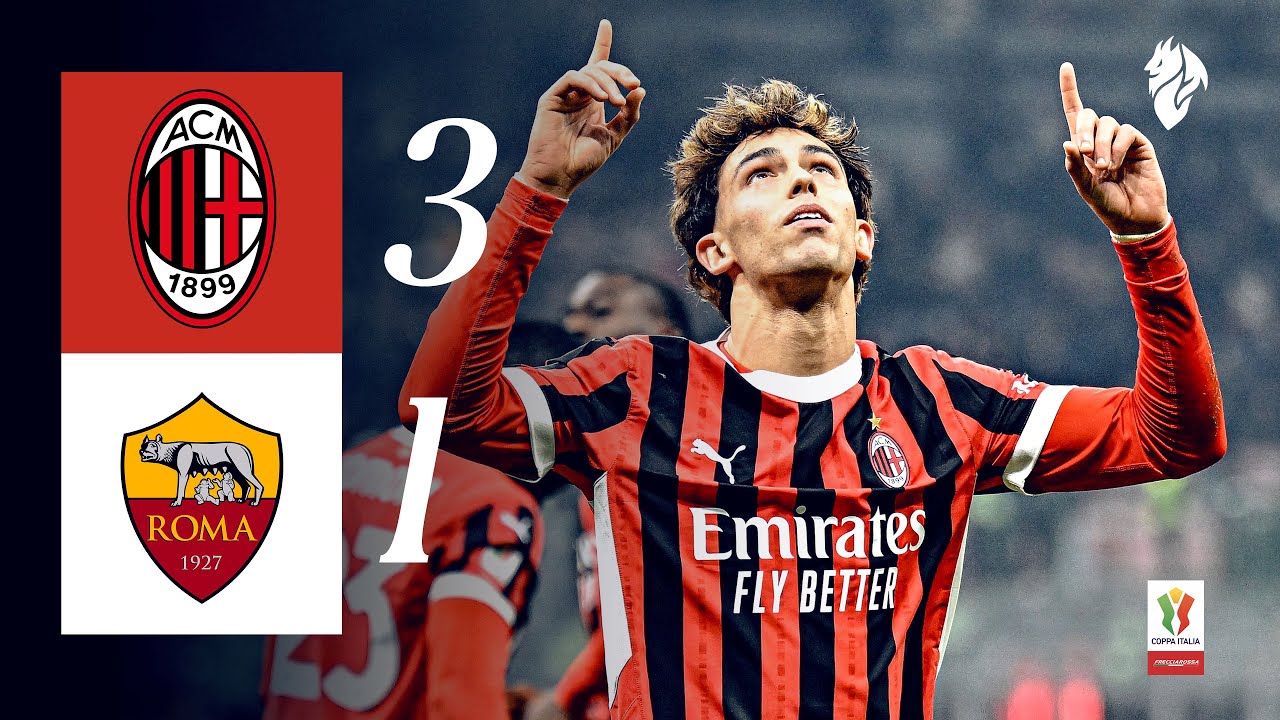 João Félix & Tammy Abraham Reach Semis | AC Milan 3-1 Roma