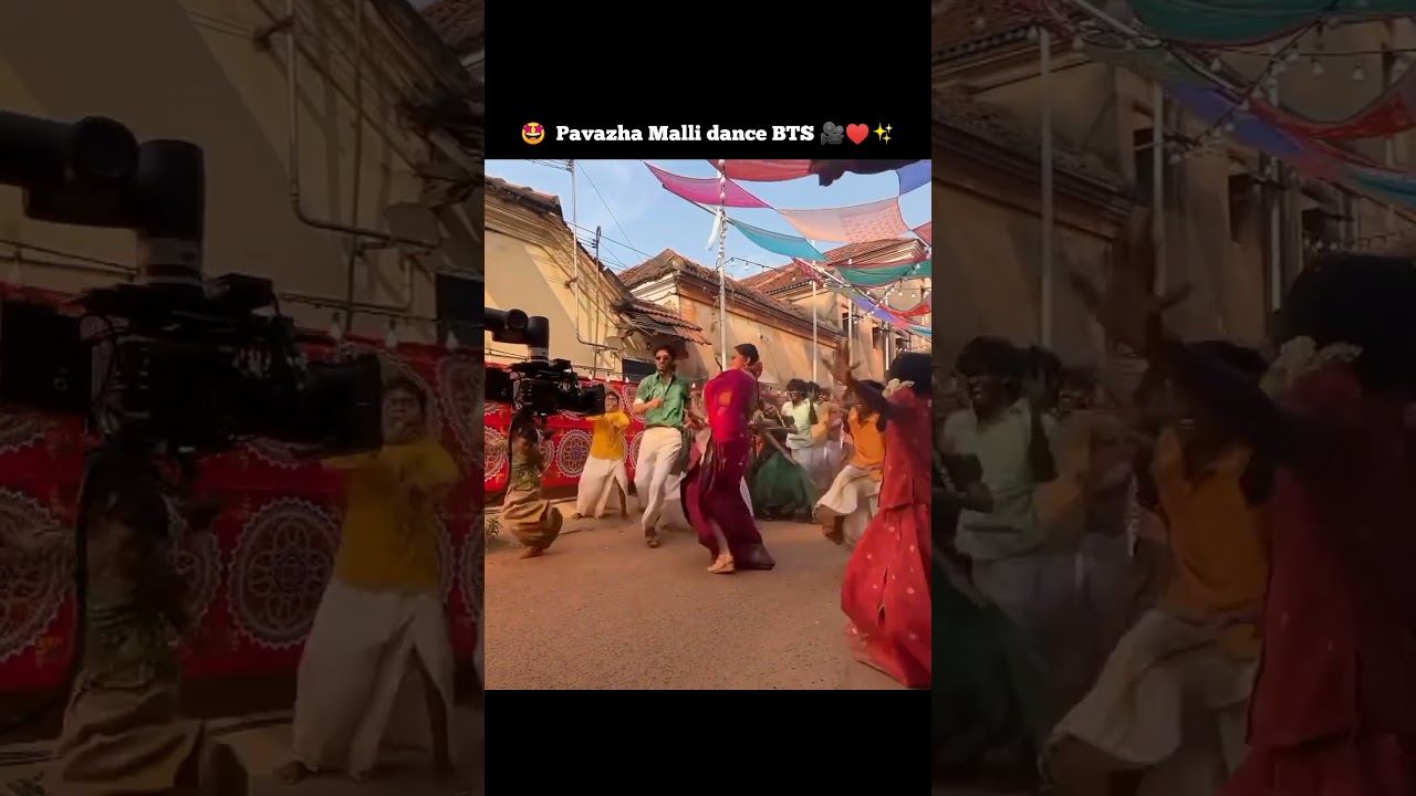 Pavazhamalli Song & Saiabhyankkar Dance BTS π€©
