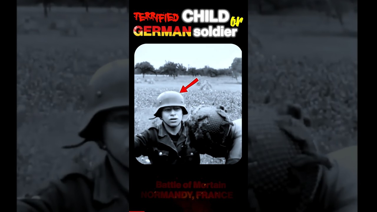 US Forces Capture 13-Year-Old German Boy in WWII