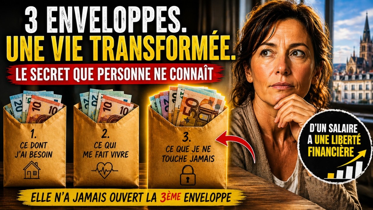 La règle des 3 enveloppes : Comment l'appliquer pour devenir riche.