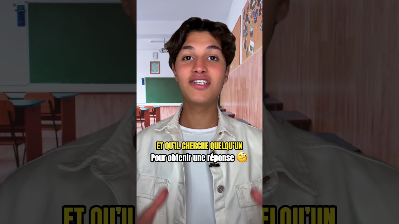 VOICI COMMENT NE JAMAIS ÊTRE INTERROGÉ EN CLASSE ! 👨🏫🤫 #prof #ecole #astuces #classe #lycee