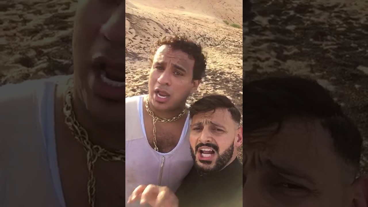 رامز جلال ومحمود الليثي في كواليس رامز تحت الأرض 🎬