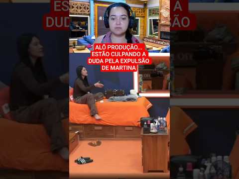 ALÔ PRODUÇÃO... NA CARA!! ESTÃO CULPANDO A DUDA PELA EXPULSÃO DE MARTINA DA FAZENDA! | A FAZENDA 17