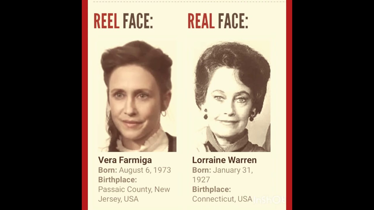 Real Perron Family & Actors in The Conjuring 1 🏚️