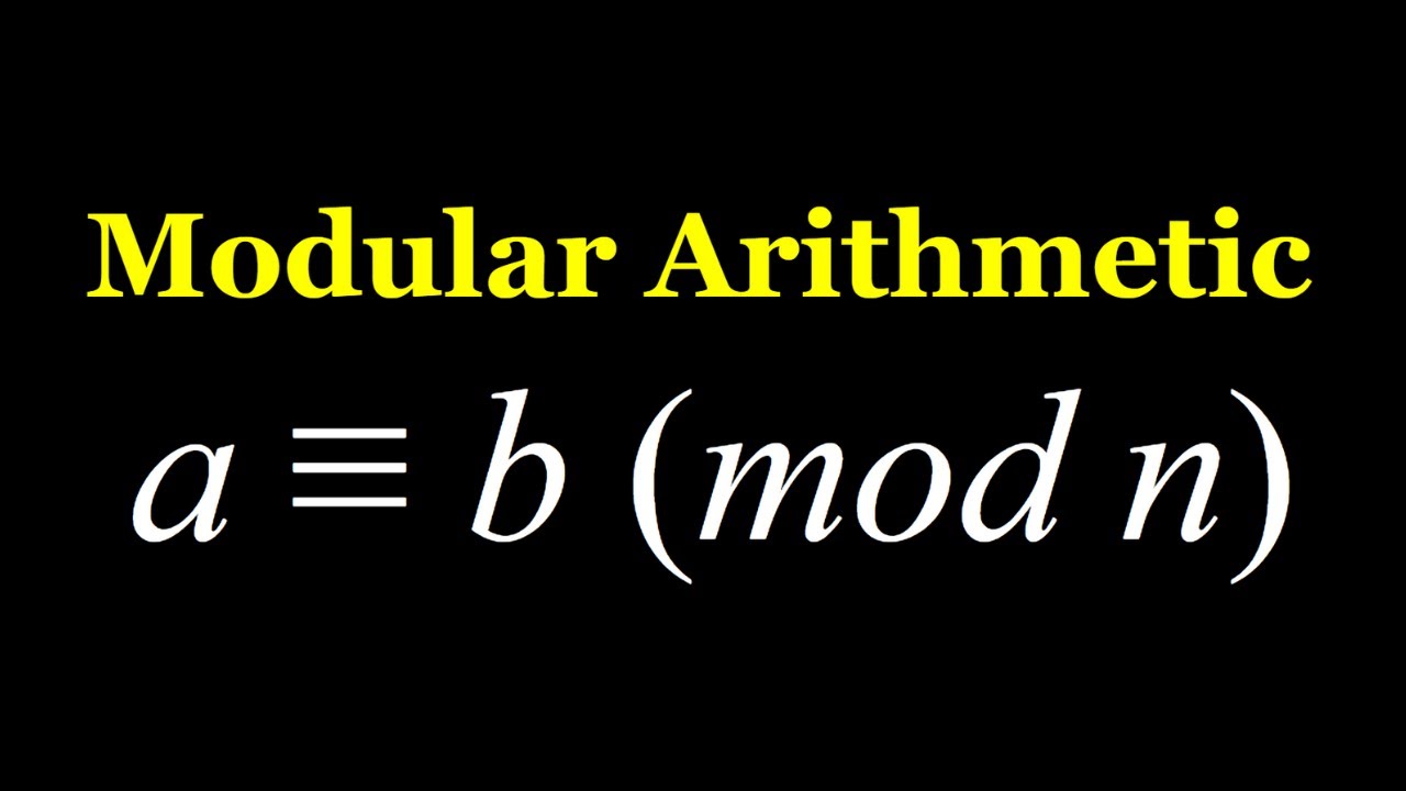 Master the Essentials of Modular Arithmetic 🔢
