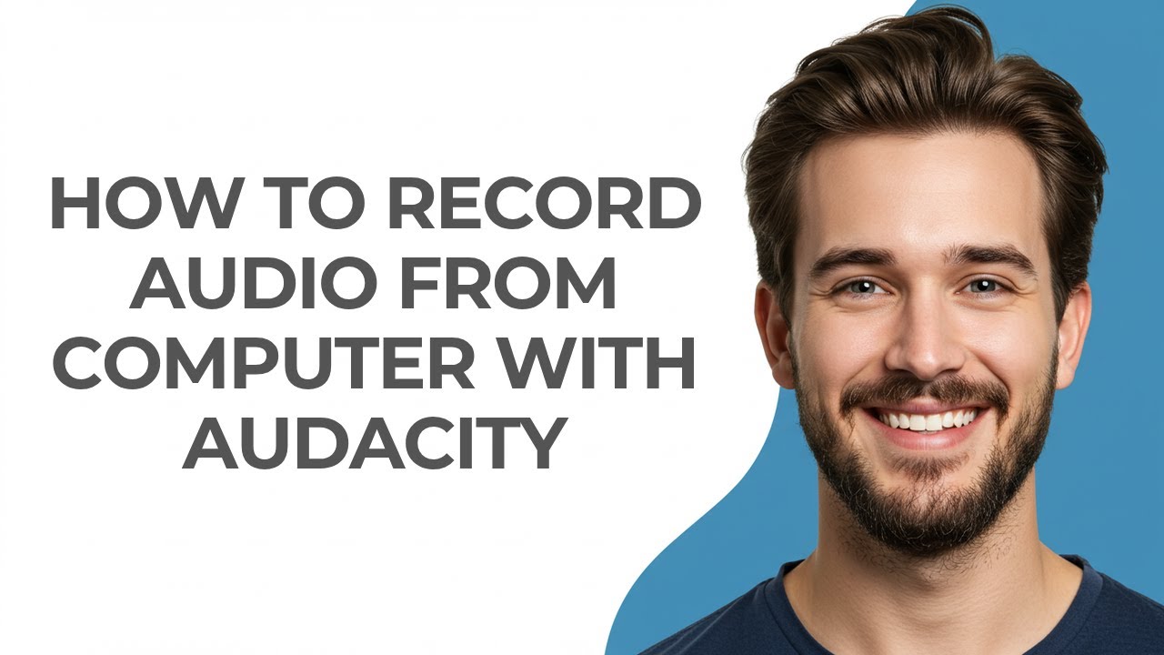 Learn How to Record Computer Audio Easily with Audacity π§
