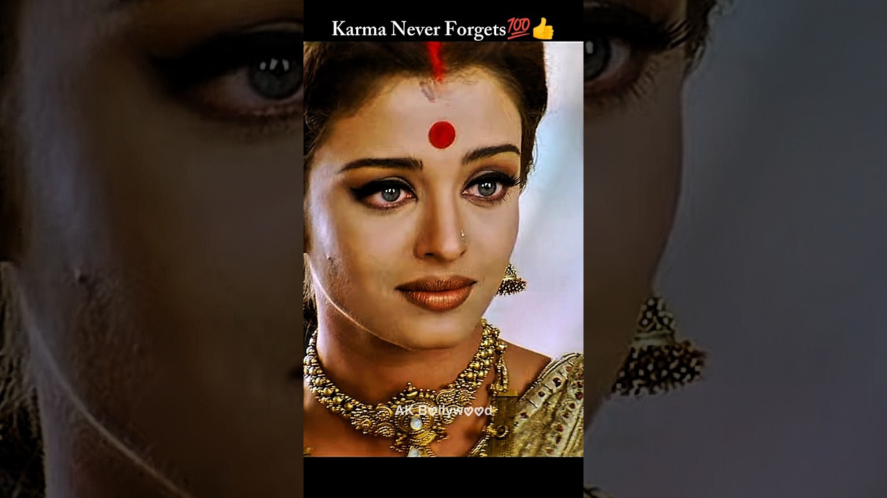 Karma Never Forgets 💯 | Devdas & Bollywood Vibes