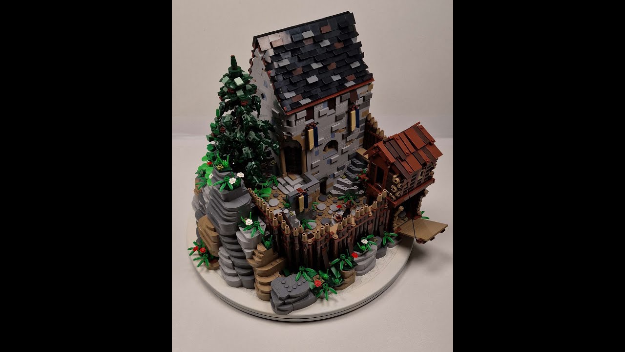 BlueBrixx Burg Blaustein Speed Build 🏰