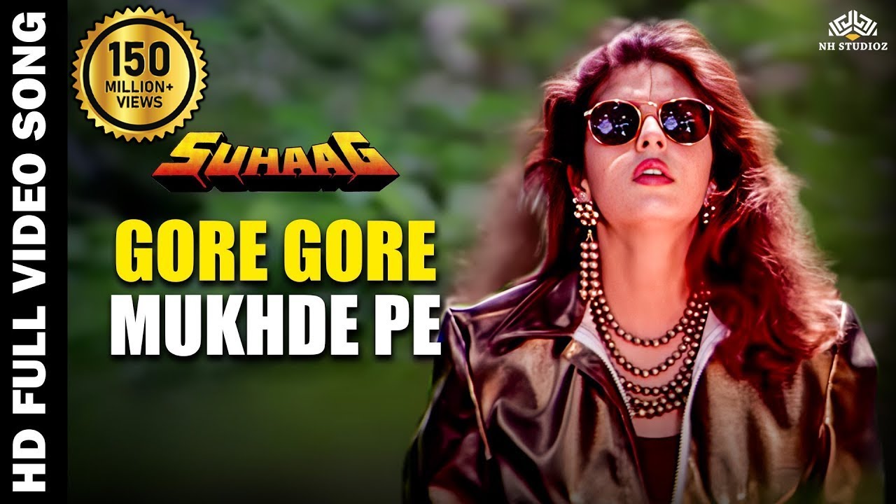 Gore Gore Mukhde Pe Kala Chashma (HD) | Hit 90’s Song from Suhaag (1994) ft. Akshay Kumar & Nagma 🎶
