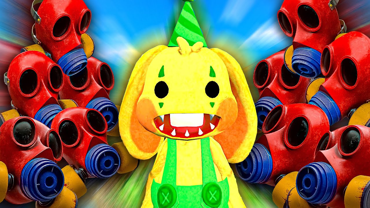 Кролик Бонзо НАДЕЛ ПРОТИВОГАЗ из Поппи Плейтайм 3