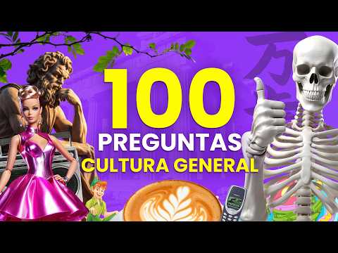 ¿Cuánto Sabes de CULTURA GENERAL? ⚡🧠 | 100 Preguntas para Aprender de Cultura General 🤓
