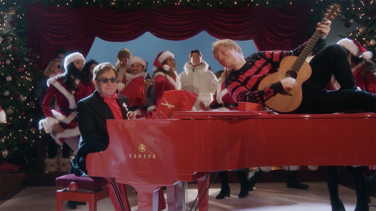Ed Sheeran & Elton John Celebrate the Holidays in 'Merry Christmas' 🎄 (Official Video)