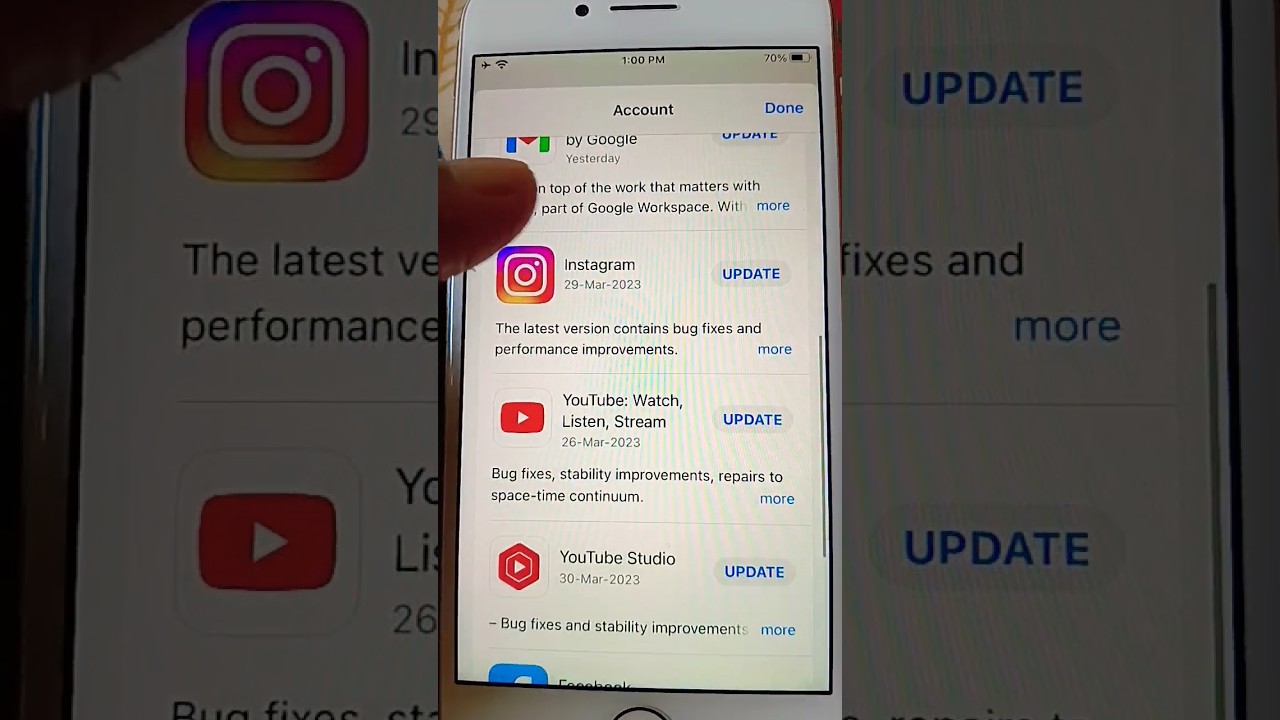 How to Update Apps on iphone