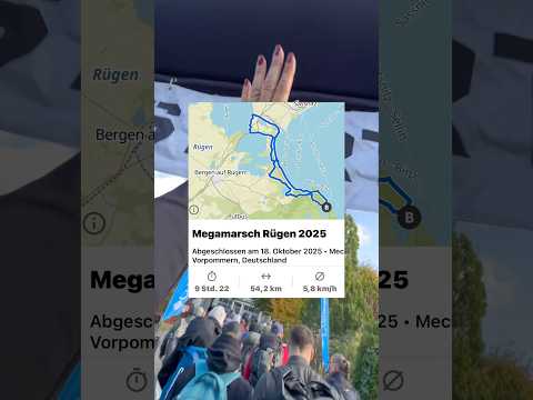 Paar kleine Eindrücke zum Megamarsch auf Rügen 2025 💪🏼#or24 #fyp #teamspirit #laufen #explorer