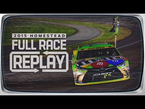 NASCAR Classic Race Replay: Kyle Busch wins first Cup Series championship | 2015 Homestead-Miami