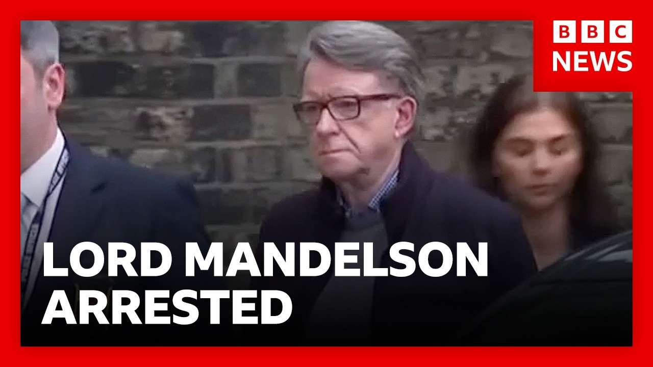 Lord Mandelson Arrested Over Epstein Financial Claims
