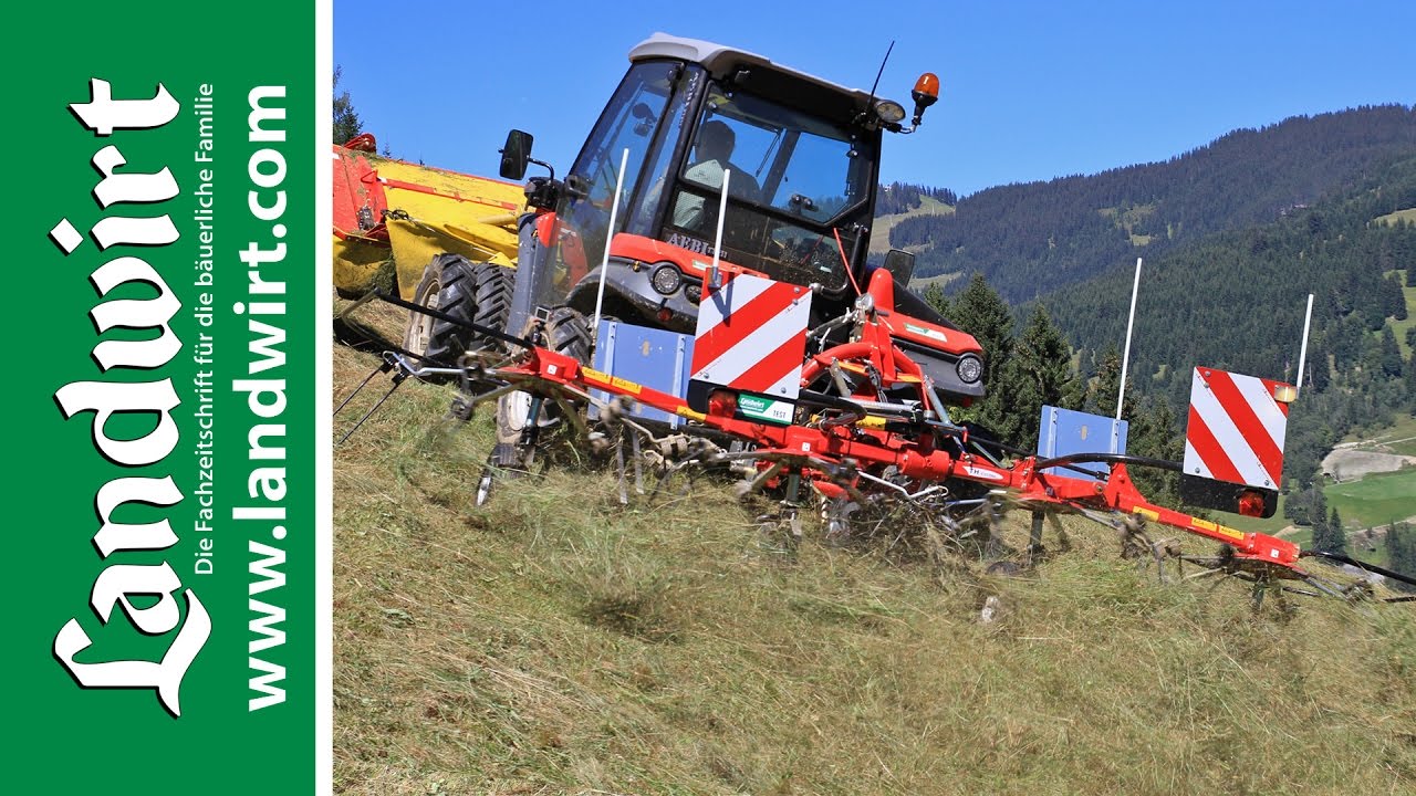 Fella Alpin Kreiselheuer TH 431 DN – Leichter Heuwender für Berggebiete 🚜