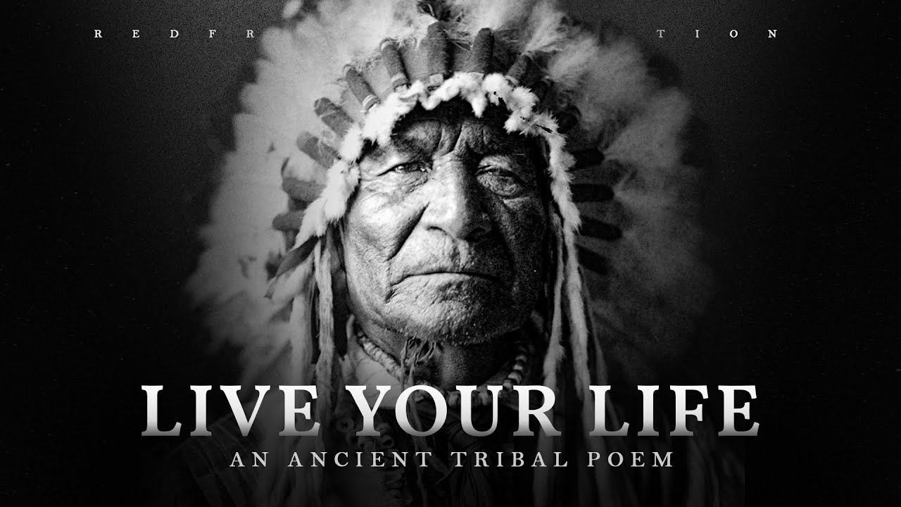 Live Your Life – Chief Tecumseh Native Poem 🎤