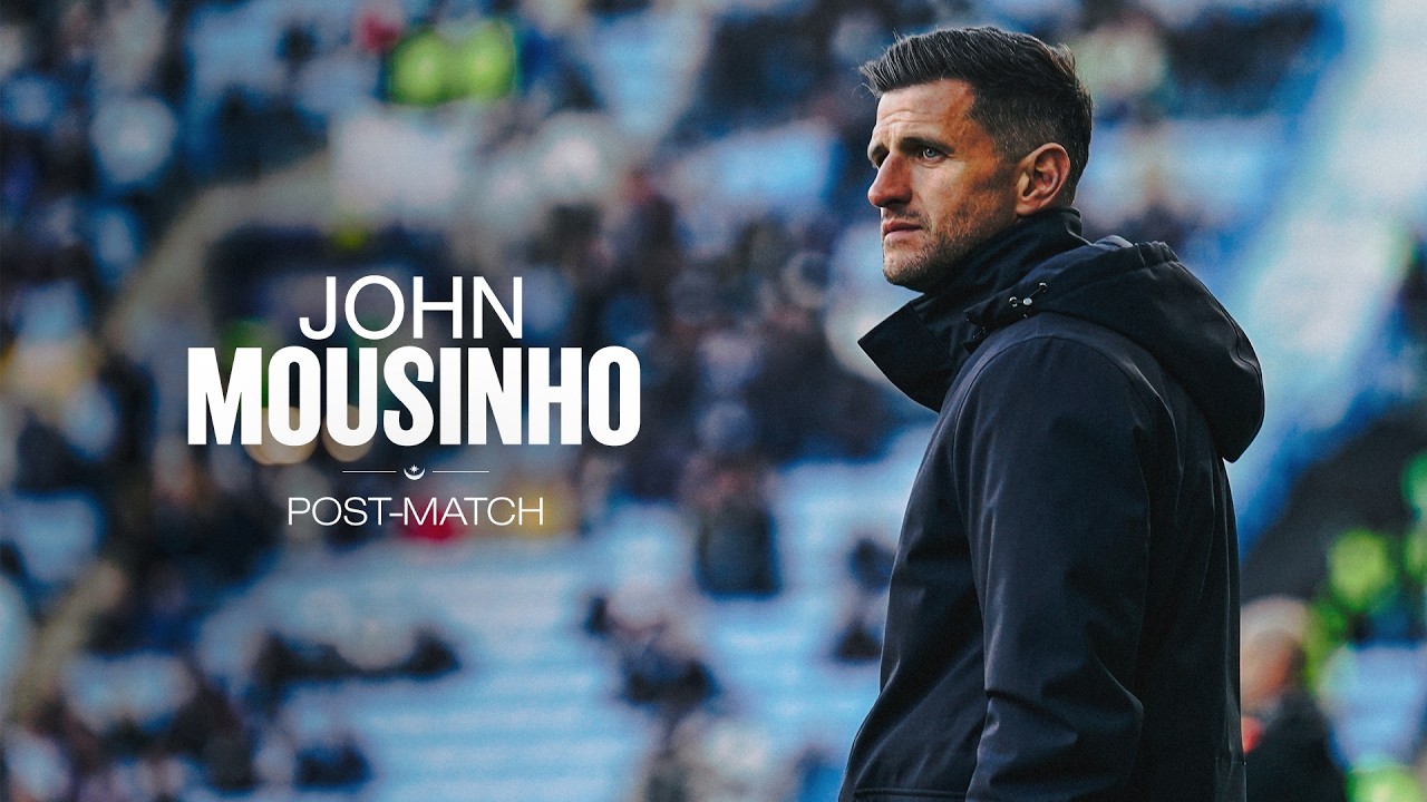John Mousinho Post-Match Interview | Coventry vs Pompey