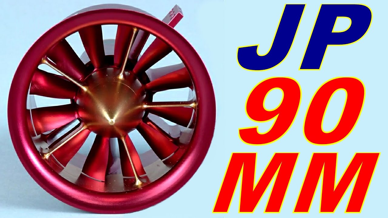 JP Hobby 90mm 8S Metal EDF Review & Demo ✈️