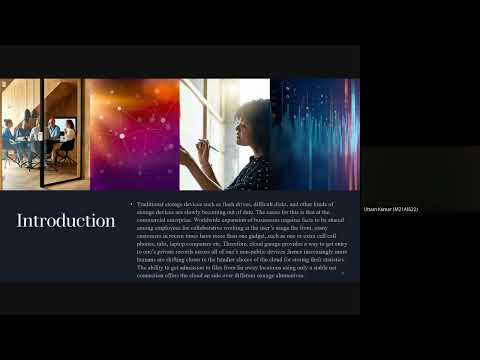 Presentation on File Storage Using Hybrid cryptography Cloud Computing