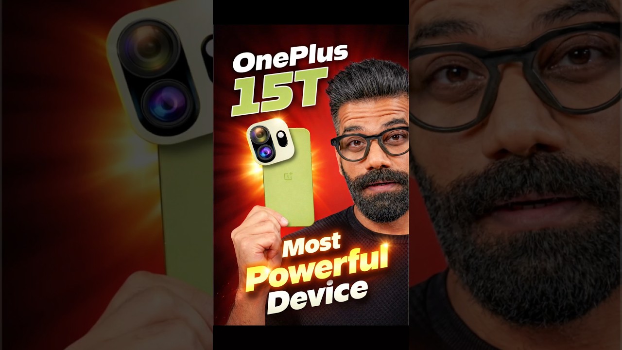 OnePlus 15T Unboxing 🔥 First Look | Most Powerful Compact Phone? 😳