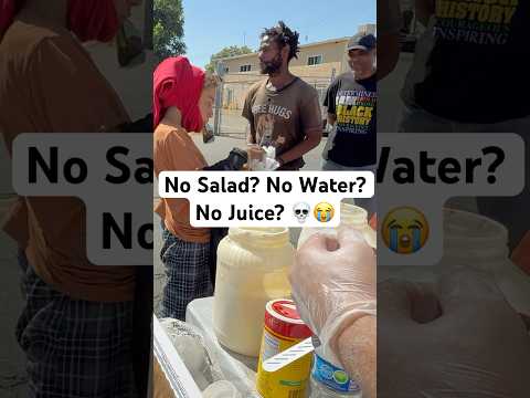 I’m Feeding Her for FREE & She Said… No Salad? No Water? No Juice? 😭💀#homeless #viralshorts