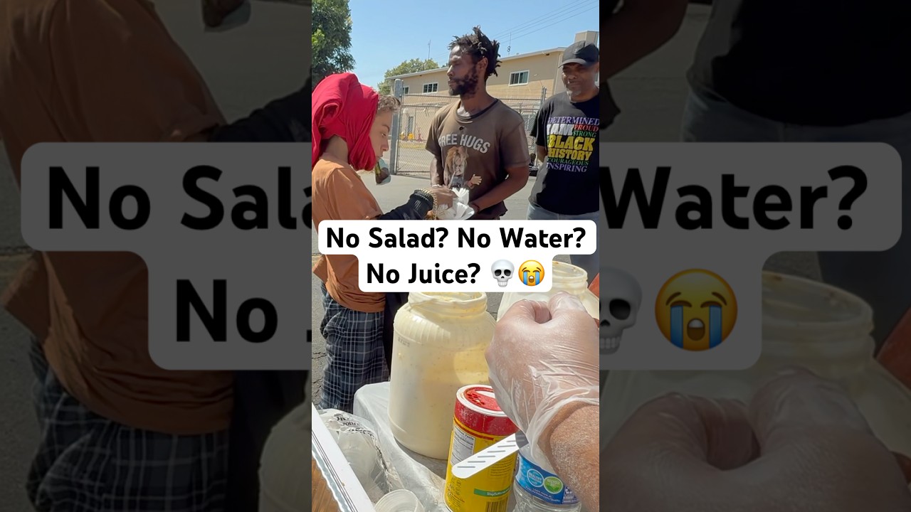 Feeding Her for Free — Her Response Will Surprise You! 😢