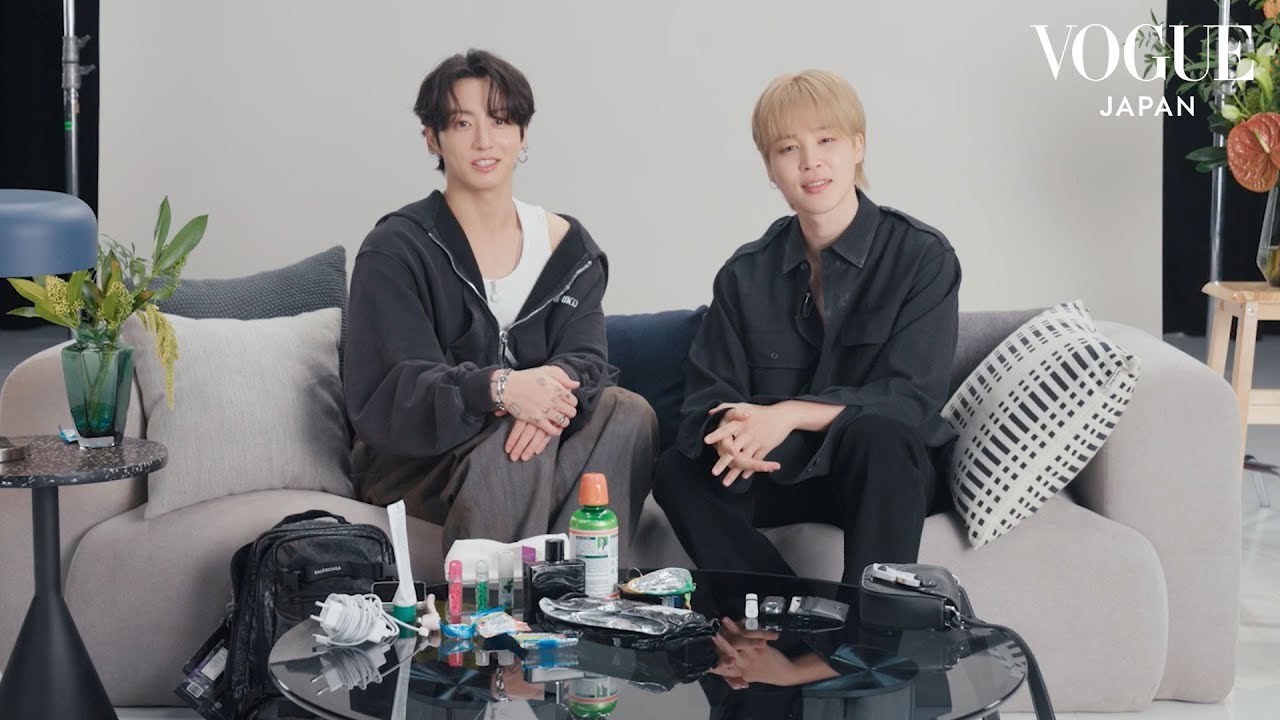 BTS Jimin & Jung Kookのバッグの中身👜