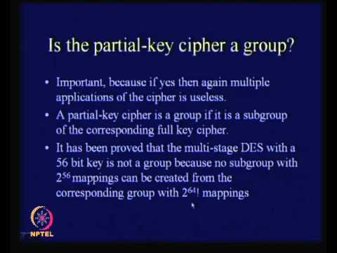 Symmetric Key Ciphers