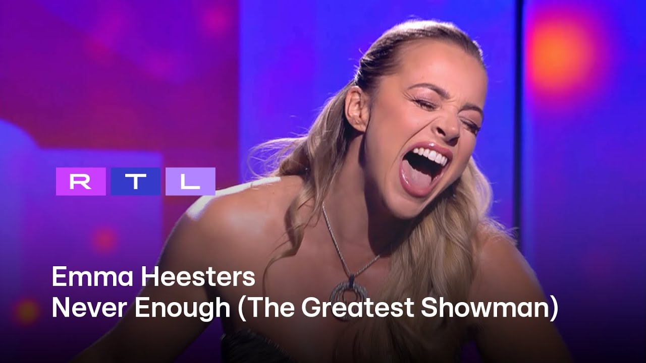Emma Heesters schittert met ‘Never Enough’ uit The Greatest Showman 🎤