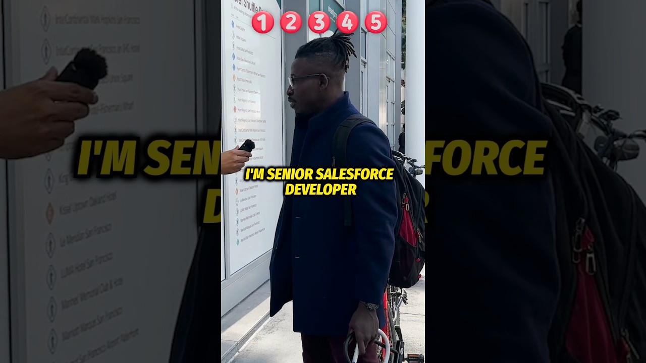 How much does a SENIOR SALESFORCE DEVELOPER make? #shorts #ytshorts #techjobsin2minutes