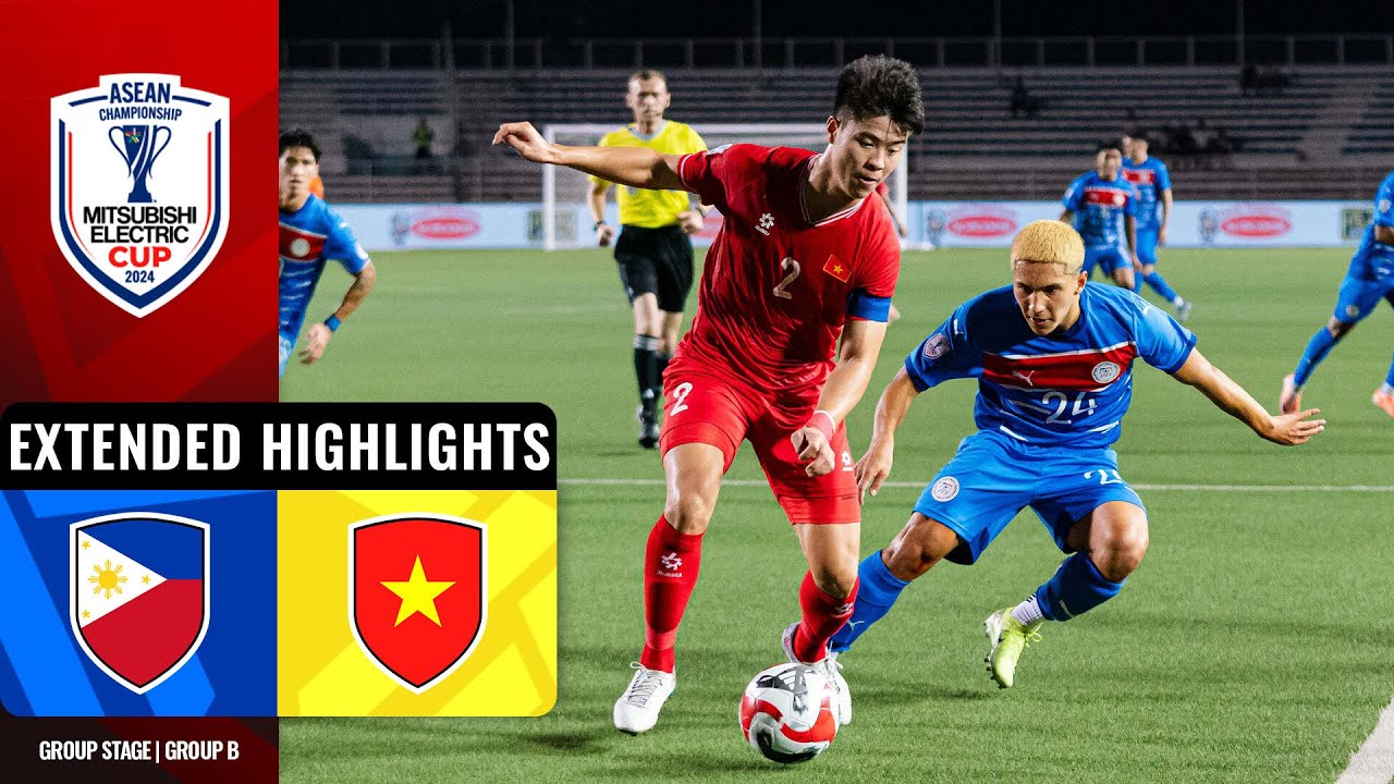 Philippines vs Vietnam | ASEAN Mitsubishi Cup 2024 Highlights