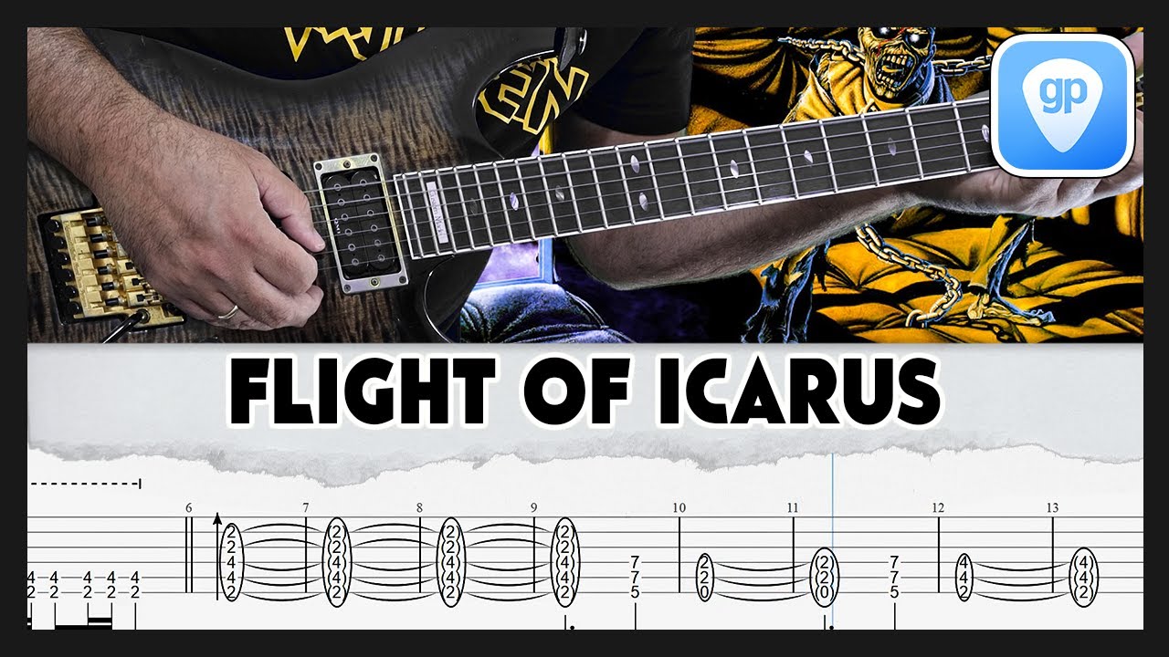 Iron Maiden | Flight of Icarus | TAB | Guitar Cover | Lesson