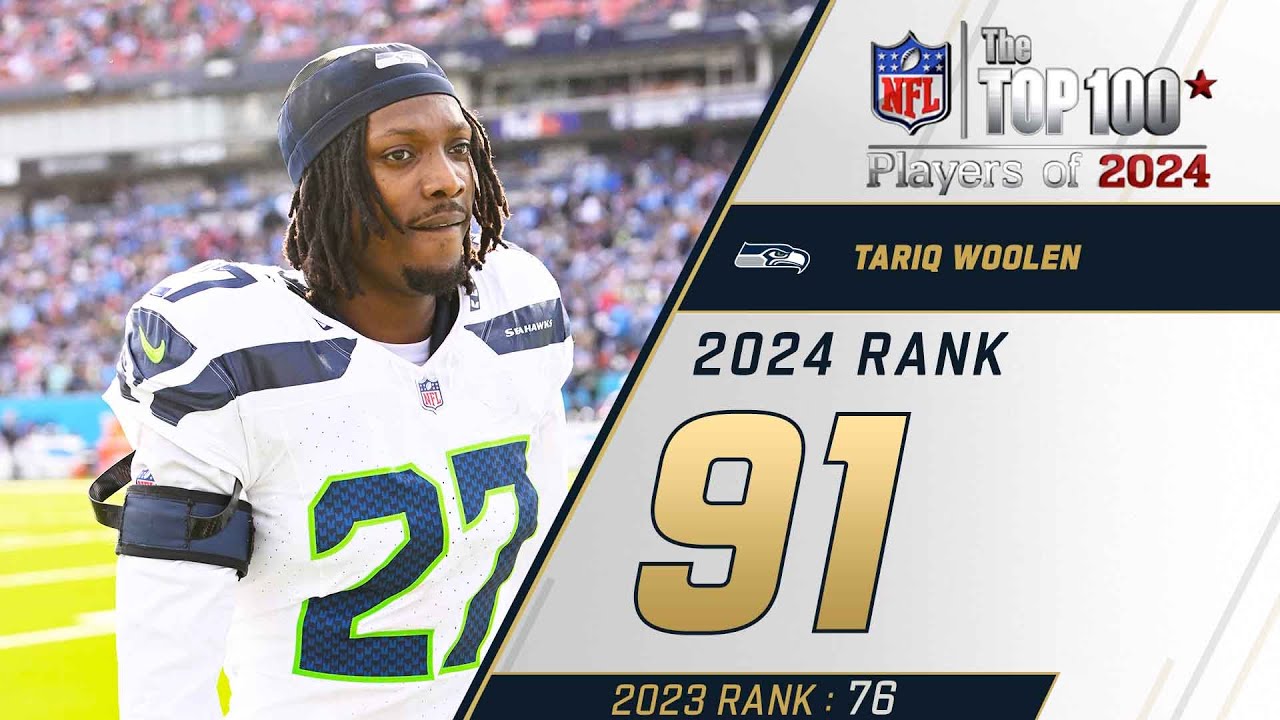91: 91. Tariq Woolen (CB, Seahawks) — One of the Top 100 NFL Players of 2024 🏈