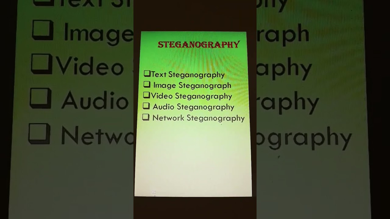 Discover the Types of Steganography for MCS-215 | IGNOU TEE Guide 📚