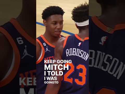 RJ Barrett MIC'D UP 🗣 | New York Knicks