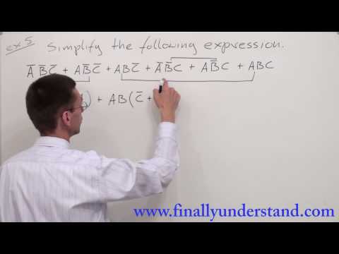 Digital Logic - Boolean Algebra (SOP)