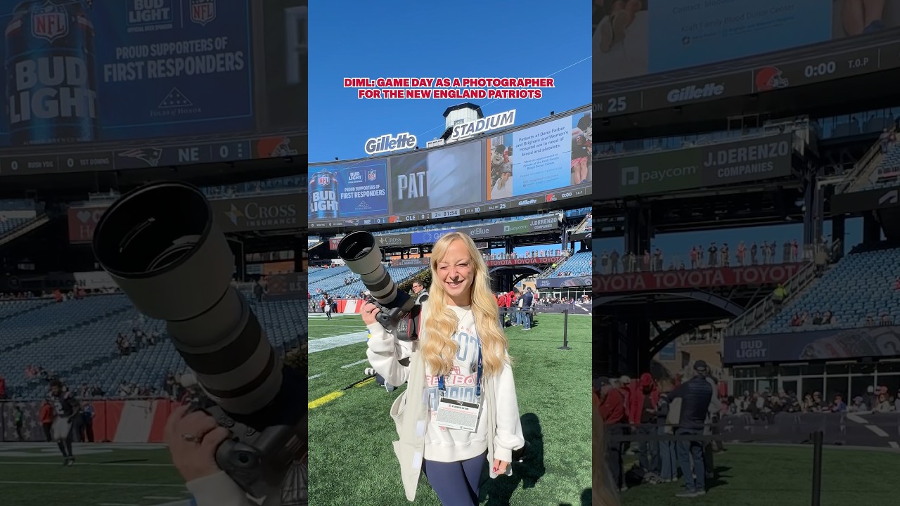 Game Day Action: Capturing the New England Patriots in Action 📸