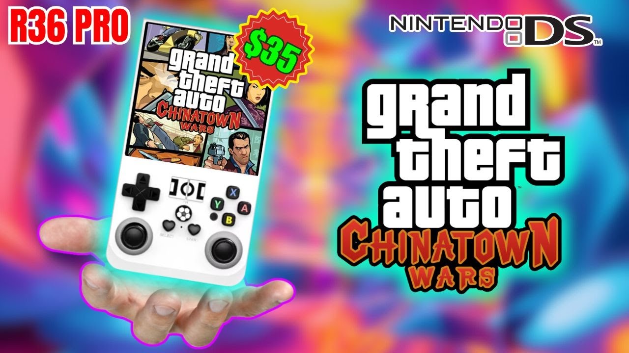 GTA: Chinatown Wars On This 35$ Gaming Console! | R36 PRO Gameplay 2025